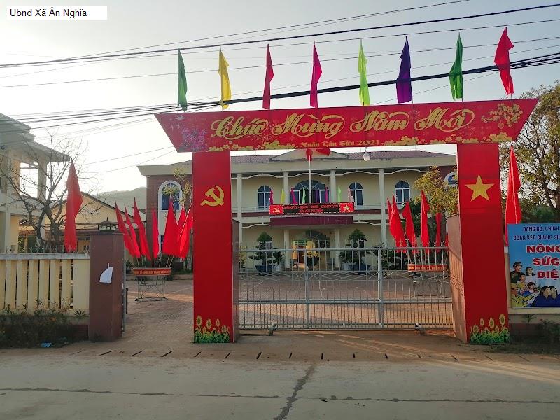 Ubnd Xã Ân Nghĩa