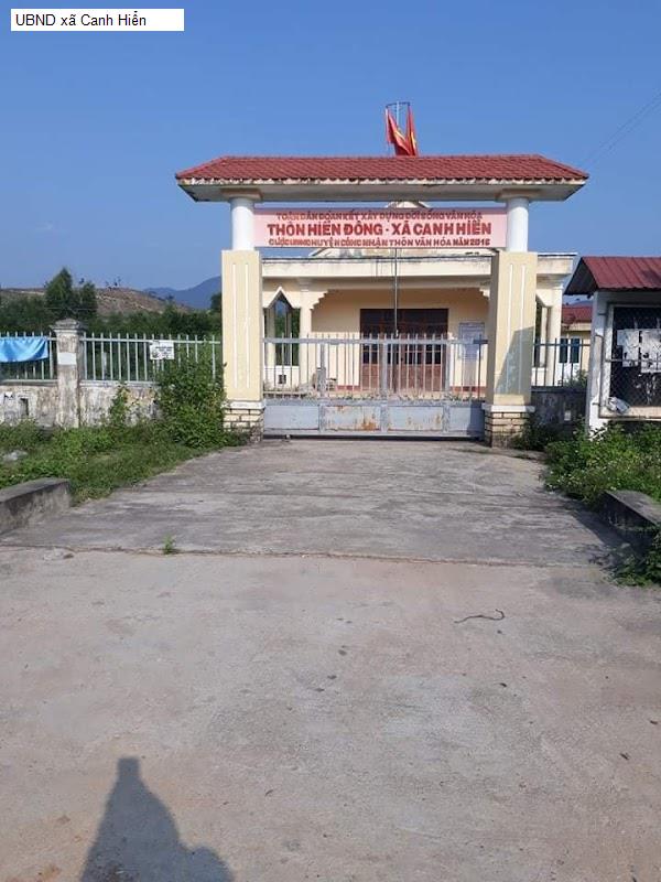 UBND xã Canh Hiển