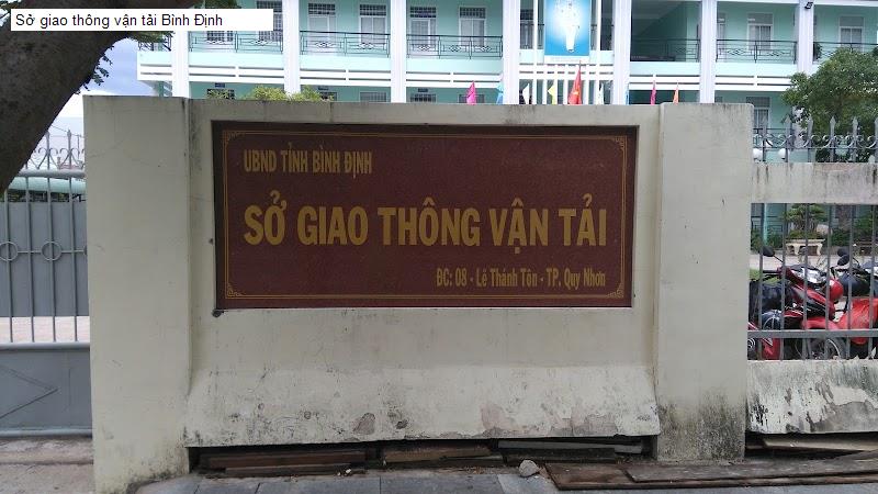 Sở giao thông vận tải Bình Định